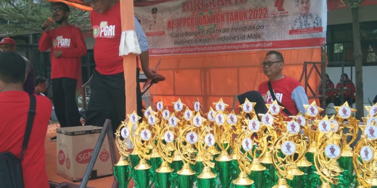 Dirgahayu PGRI Ke 77 Tahun 2022 Dari Tingkat Kecamatan Dilanjutkan Ke Tingkat Kabupaten