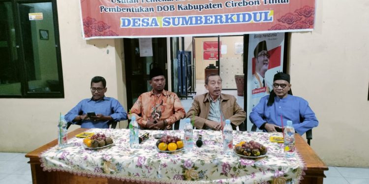 Pemdes Desa Sumber Kidul Gelar Musdesus Pemekaran Cirebon Timur