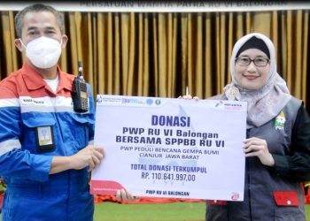 Bantu Korban Gempa Cianjur, PWP RU VI Kumpulkan Donasi