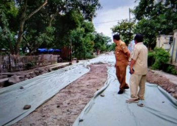 Betonisasi Peningkatan Jalan Diharapkan Dapat Atasi Jalan Pejaten Kroya Yang Berlubang