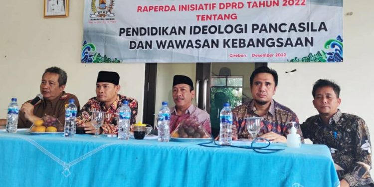 DPRD Kabupaten Cirebon Gencar Sosialisasikan Raperda Pendidikan Ideologi Pancasila Dan Wawasan Kebangsaan