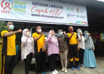 Perigati Hari HIV Sedunia Puskesmas Sindang Jawa Usung Tema Pencegahan Ibu Hamil Dari HIV