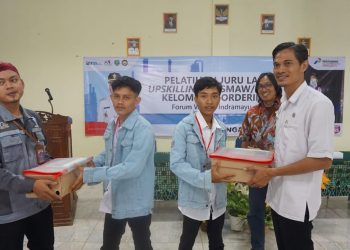 Ciptakan Welder Professional, PT KPI Unit Balongan dan BLK Disnaker Indramayu Adakan Upskilling Welder