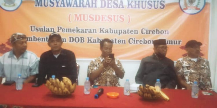 7 Desa di Kecamatan Ciledug Gelar Musdesus Dukung Pembentukan Daerah Otonom Baru Kabupaten Cirebon Timur