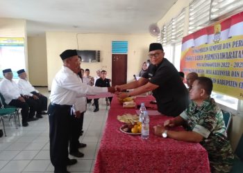 Camat Panguragan Laksanakan Sumpah dan Pelatikan Anggota BPD Tiga Desa Masa Bakti  2022-2028