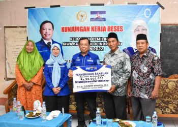 Herman Khaeron Serap Aspirasi di Yayasan Darun Nahwi Indramayu