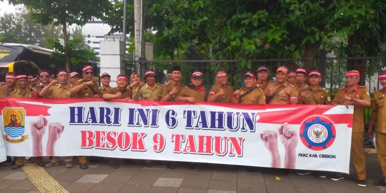 Demo Kepala Desa ( Kuwu ) Di DPR RI, Suyitno Syam Apresiasi Tuntutan Para Kepala Desa ( Kuwu )