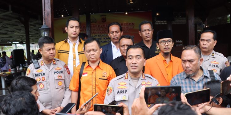 Polresta Cirebon Gelar Silaturahim Dengan Seluruh Pimpinan Parpol, KPU, dan Bawaslu