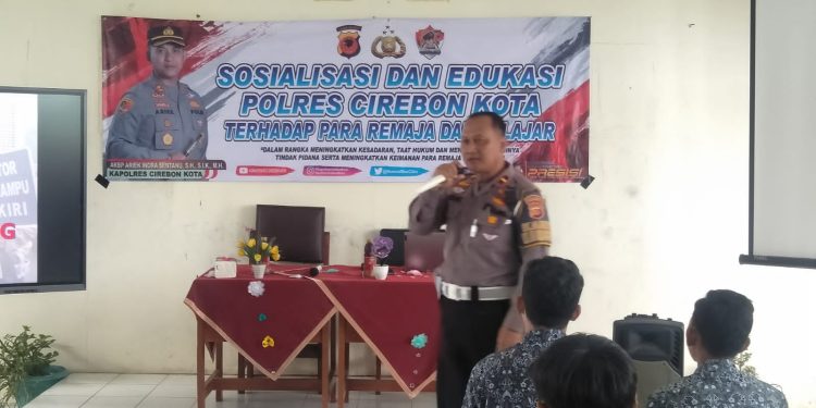 Sat Lantas Polres Ciko Sosialisasikan Program Polic Goes To School