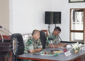 Kali Ini Danrem 063/ Sunan Gunung Jati Menerima Paparan Para Dandim Terkait AGHTK.