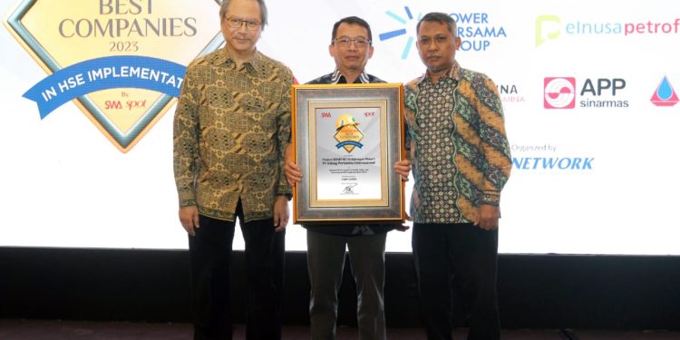 Terbaik dalam Bidang Keselamatan Kerja, RDMP Balongan Raih Penghargaan