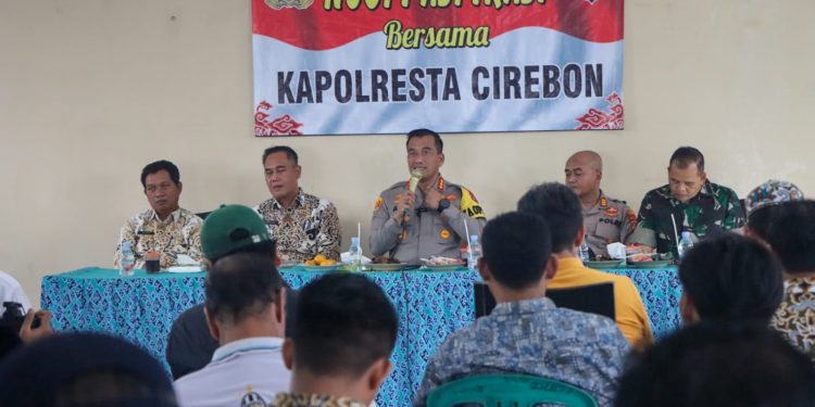 Kapolresta Cirebon Gelar Ngopi Aspirasi Bersama Berbagai Unsur Masyarakat Dukupuntang