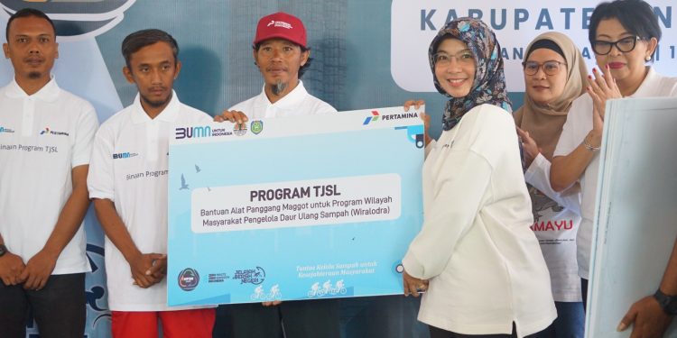 Kemen LHK Apresiasi Pertamina Kelola Sampah dengan Baik di Indramayu