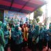 Istri Bupati Cirebon Hj. Nunung Roosmini Terlambat Datang Langsung Bergoyang.