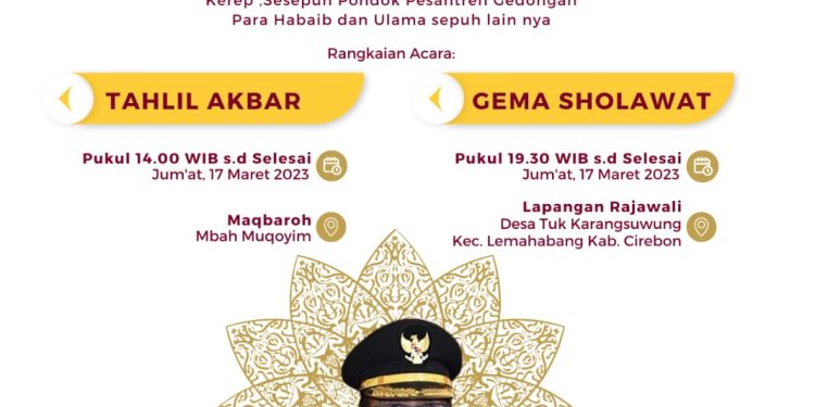 Sambut Bupati Imron, Kuwu Azis Bersama Swadaya Masyarakat Perbaiki Jalan Jelang Acara Peringatan Haul Mbah Muqoyyim