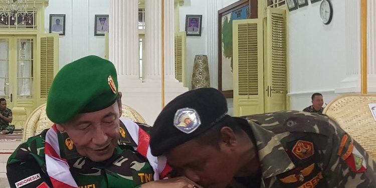 Yunus sosok Banser Akan Takdim Kepada Habib dan Alim Ulama