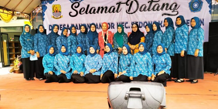 Meriah Dan Kompak, TP PKK Desa Panongan Lor Siap Jadi Juara