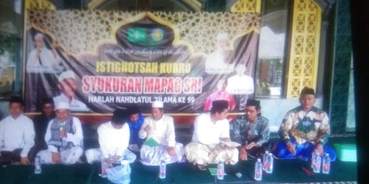 Jelang Panen, Warga Desa Sukamelang Gelar  Istighosah Kubro