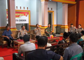 Polresta Cirebon Gelar Ngopi Aspirasi Bersama Berbagai Unsur Masyarakat Pangenan