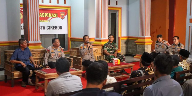 Polresta Cirebon Gelar Ngopi Aspirasi Bersama Berbagai Unsur Masyarakat Pangenan