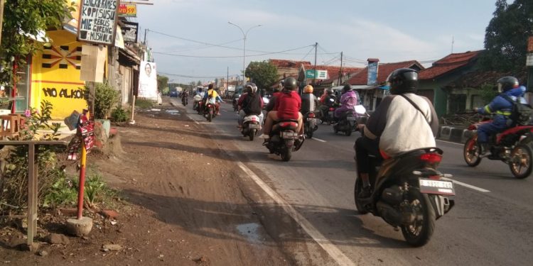 Arus Balik Dijalan Pantura  Pada H.+10 Ramai Lancar