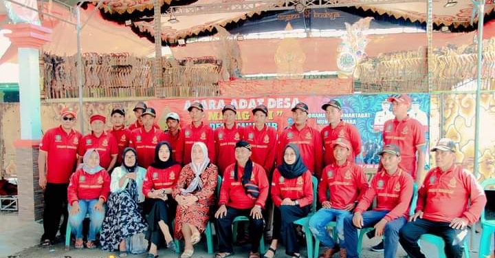 Desa Muntur Gelar Adat Desa Mapag Sri