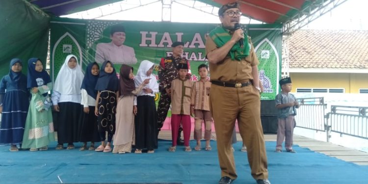 Pemdes Desa Gintung Kidul Adakan Halal Bihalal Dan Santunan Anak Yatim Piatu