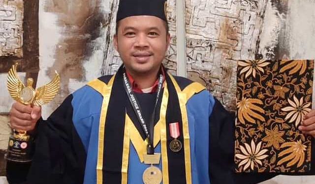 Kuwu Desa Cangkingan Sabet 2 Anugerah Paralegal Justice Award Kemenkum HAM RI 2023