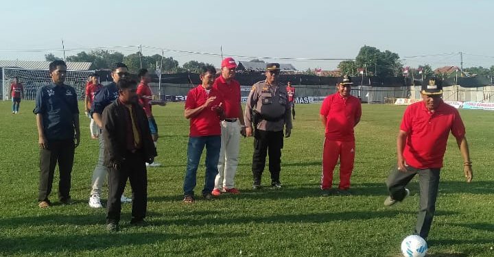 Turnamen Sepak Bola Kuwu CUP Ke II Desa Danawinangun Kembali Digelar.