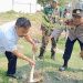Terus Bersemangat, Polsek Arjawinangun Laksanakan Penanaman Pohon Diwilayah Desa Tegalgubug Lor ￼