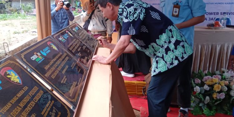 Mr.Lee Dal Jae, Resmikan Berbagai Infrastruktur Pembangunan Program CSR PT Cirebon Power Services