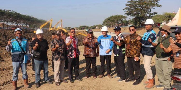 Plt Dinas Ketahanan Pangan pastikan Debit Air Di Bendungan Bugis Berangsur Normal