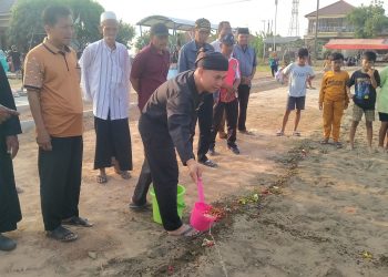 Melalui Do’a Bersama, Suma,SM Kuwu Sende Resmikan Lapangan Sepak Bola Mahameru
