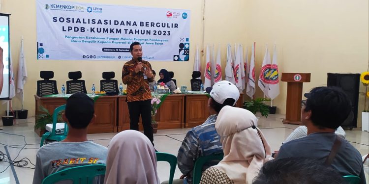 Sosialisasi LPDB KUMKM, Bayu Utomo: Pinjaman LPDB KUMKM 100 Persen Koperasi