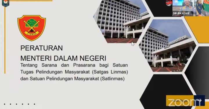 Sosialisasi Permendagri No.11Tahun 2023 Tentang Sarana Dan Parasarana Bagi Satgas Limas