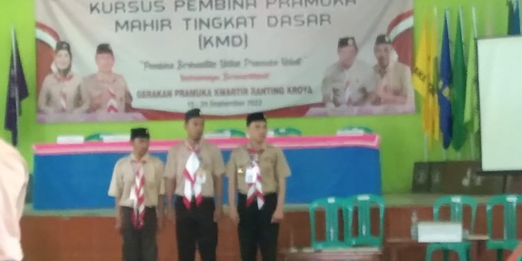 Kwartir Kroya Berikan Pelatihan dan Pembinaan Kepada 40 Peserta Pramuka