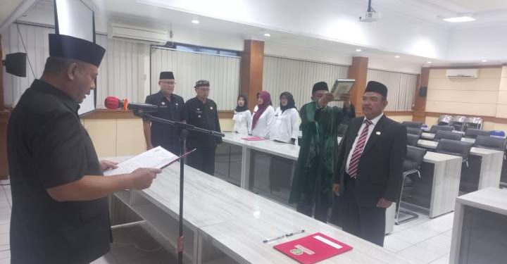 Pj Sekda Lantik Sekmat Bongas