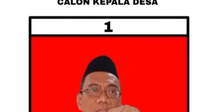 Dengan Nomer Urut 1, Hardadi Mantan Kuwu Desa Jatianom Maju Lagi Membawa Perubahan Untuk Masyarakat Sejahtera, Adil dan Makmur