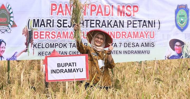 Terkait Ketahanan Pangan Kalangan Milenial Sanjung Bupati Ninan Agustina
