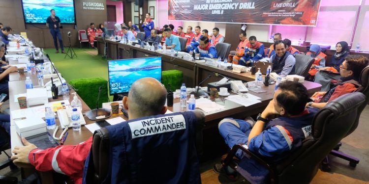 Tingkatkan Kesigapan Hadapi Keadaan Darurat, Kilang Balongan Gelar Major Emergency Drill