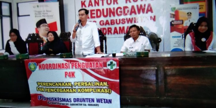 Koordinasi Penguatan P 4 K , Di Desa Kedung dawa.