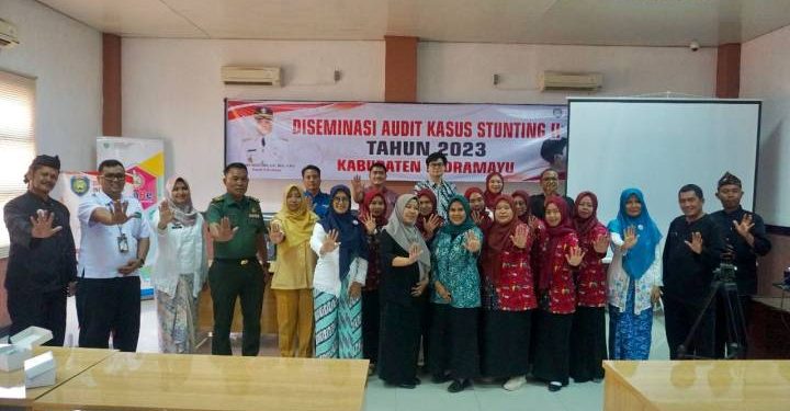 Diseminasi Audit Stunting II  Tahun 2023, Pemkab Indramayu Bersinergi Targetkan Zero Stunting