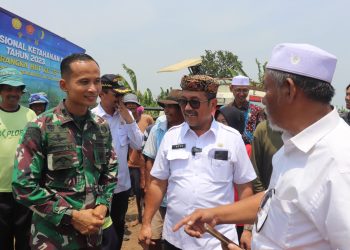 Gerakan Nasional Ketahanan Pangan 2023, Bupati Imron Pastikan Pasokan Air Cukup untuk Sektor Pertanian