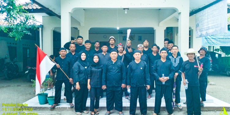 Pemdes Sende Lestarikan Adat Leluhur Dengan Gelar Sedekah Bumi