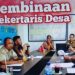 Pemcam Anjatan Pembinaan Pada Sekretaris desa .