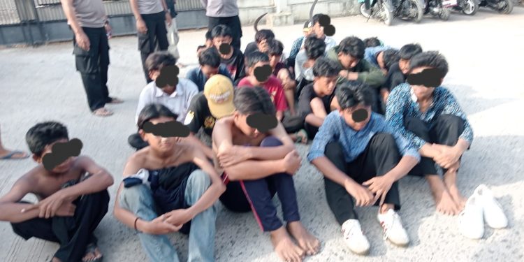 Polsek Lohbener Gagalkan Tawuran Pelajar