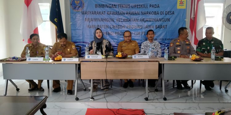 Warga Desa Arjawinangun Dapatkan Pelatihan Lifeskill Dari Direktorat Pemberdayaan Alternatif Badan Narkotika Nasional RI￼