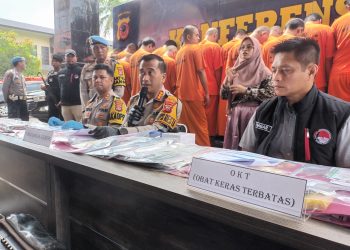 Selama September – November 2023, Satresnarkoba Polresta Cirebon Ungkap 31 Kasus dan Amankan Puluhan Tersangka