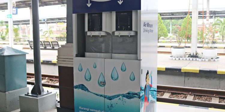 KAI Sediakan Water Station di Sejumlah Stasiun