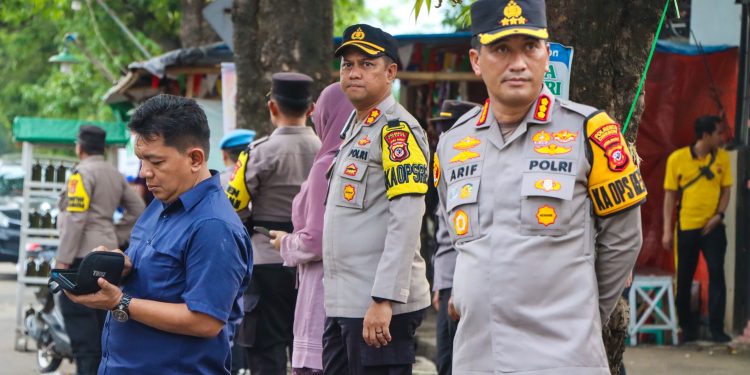 Polresta Cirebon Amankan Kampanye Capres Ganjar Pranowo di UMC